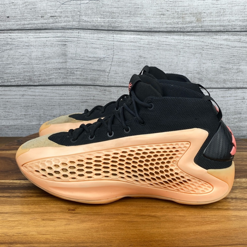 Adidas Anthony Edwards 1 With Love Acid Orange Basketball Shoe IF1883 Men’s Sz 7